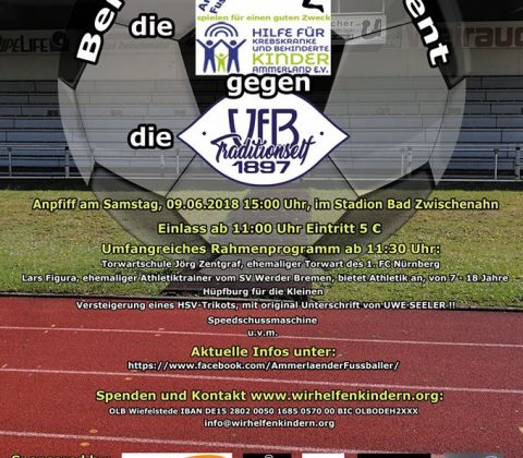 Benefiz-Fußball Event, 9.6.2018